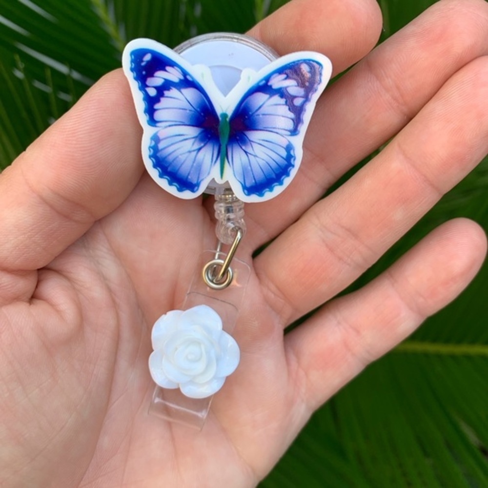 Butterfly 🦋 Badge Holder
